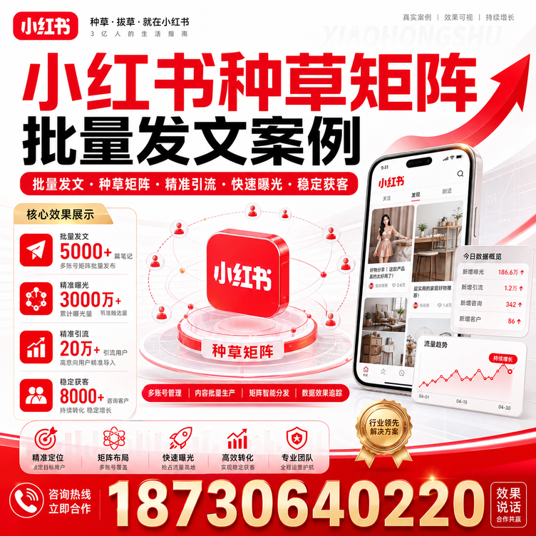 南平小红书种草矩阵批量发文案例